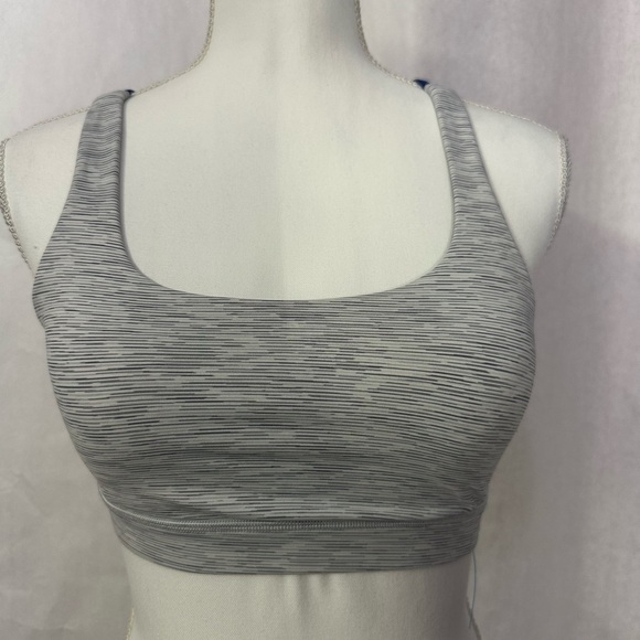 lululemon athletica Other - Lululemon Athletica Black Striped Sports Bra